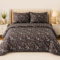Misty Bloom Woodland Harmony King Bed Sheet Set (3 Pcs) – MB 707