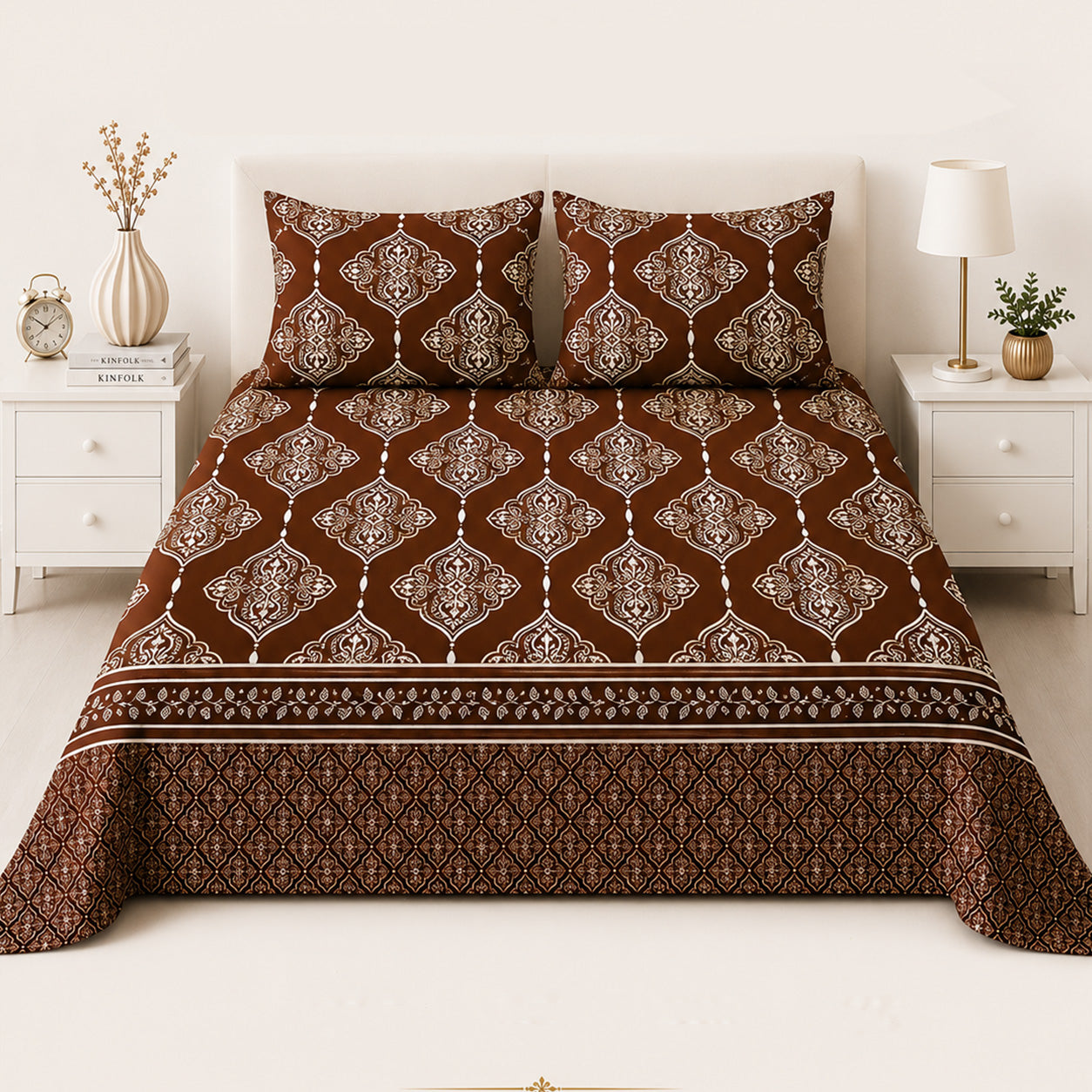 Royal Mosaic Bed Sheet Set – Majestic Harmony Collection
