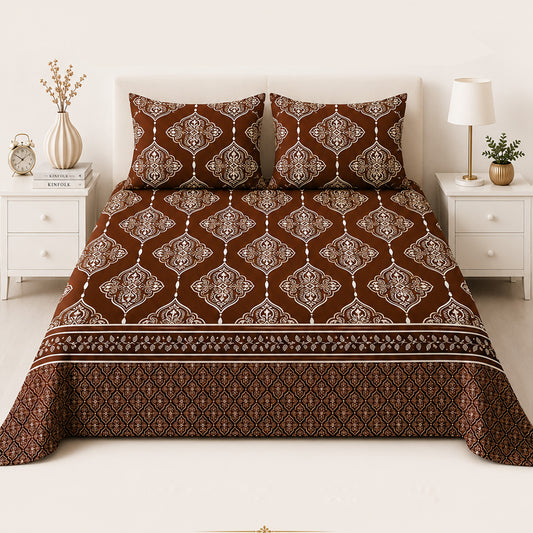 Royal Mosaic Bed Sheet Set – Majestic Harmony Collection