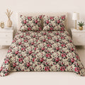 Rose Garden Bed Sheet Set (3 Pcs) – D-2146