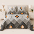 Urban Prism Bed Sheet Set (3 Pcs) – D-1073